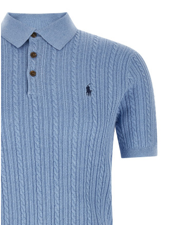 Поло POLO RALPH LAUREN Braided polo sweater (710B13893004) #