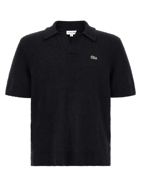 Поло LACOSTE Bouclé knitted polo shirt (AH0618350) #1