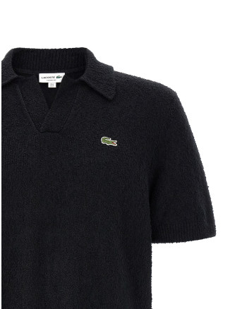 Поло LACOSTE Bouclé knitted polo shirt (AH0618350) #