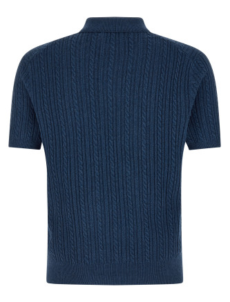 Поло POLO RALPH LAUREN Braided polo sweater (710B13893001) #