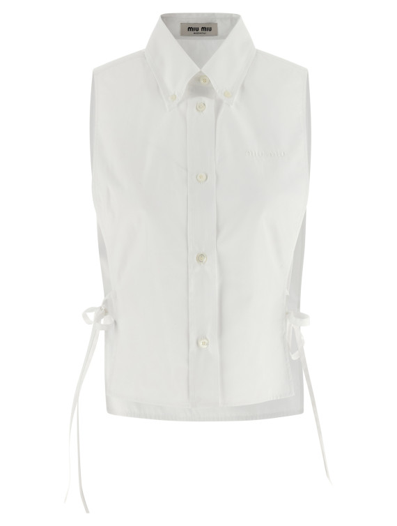 Рубашка, блузка MIU Vest shirt (MK2024SOOO19SEF0009) #1