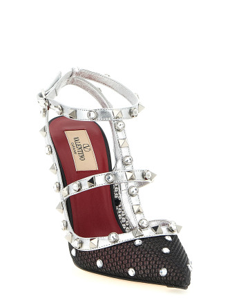 Высокие каблуки VALENTINO GARAVANI 'Rockstud' (W0S0393EAENUD) #