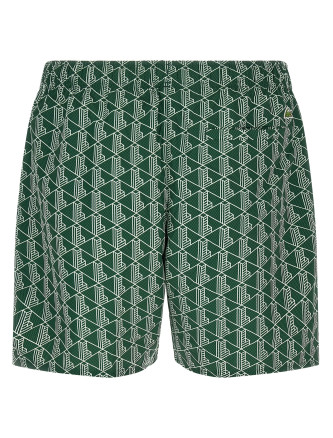 Пляжная одежда LACOSTE Monogram print swimsuit (MH9086D1R) #