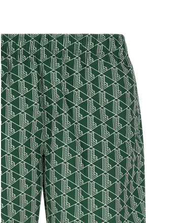 Пляжная одежда LACOSTE Monogram print swimsuit (MH9086D1R) #