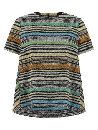 Футболка MISSONI Lamé stripes t-shirt