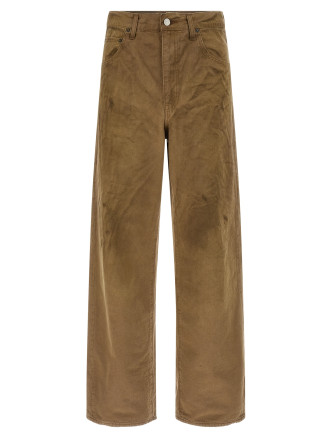 Брюки SSSTEIN 'Oxford dyed vintage'