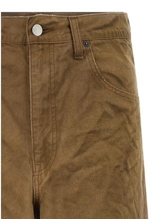 Брюки SSSTEIN 'Oxford dyed vintage' (ST1395KBEI) #