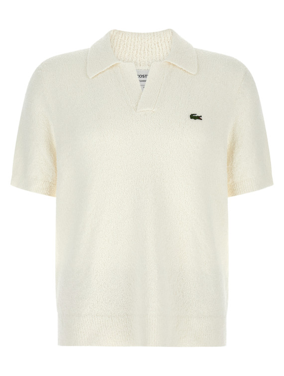 Поло LACOSTE Bouclé knitted polo shirt (AH061870V) #1