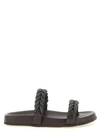 'Precious Braided Straps' sandals