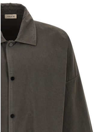 Повседневная куртка FEAR OF GOD Cotton windbreaker (FG9M64658BCGDARKGREY) #
