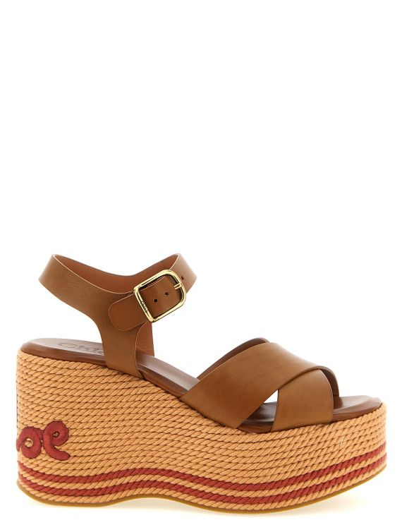 Обувь на платформе CHLOÉ 'Chloé Sand' (CH26U18ZXJ527) #1