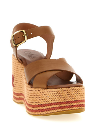 Обувь на платформе CHLOÉ 'Chloé Sand' (CH26U18ZXJ527) #