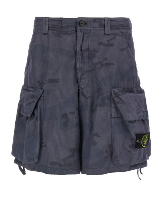 Бермуды, шорты STONE ISLAND Camouflage bermuda shorts