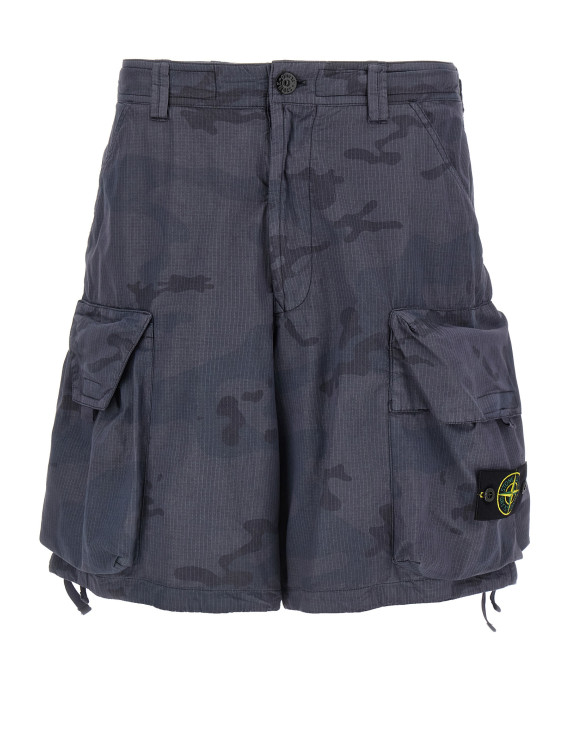 Бермуды, шорты STONE ISLAND Camouflage bermuda shorts (L1S15L100009S00E9V002D) #1