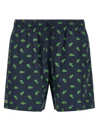 Пляжная одежда LACOSTE Crocodile swimsuit