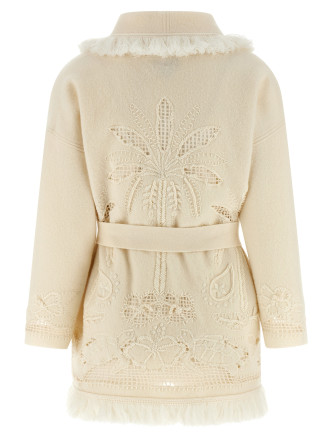 Свитер, кардиган ALANUI 'Island’s Diary' (LWHB064R26KNI025OFOFOFOF) #