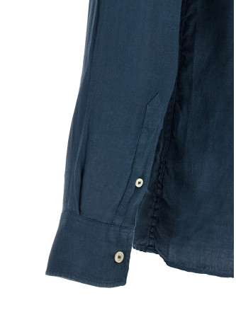 Поло MC2 SAINT BARTH 'Raphael' (RAPHAELPOLOLONGLINEN61BLUENAVY) #