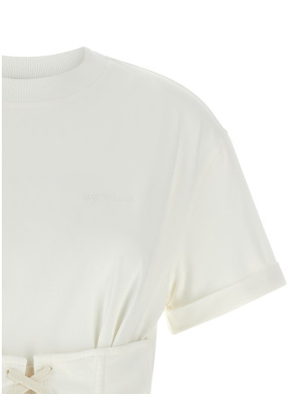 Футболка MCQUEEN Corset T-shirt (863552QLAEZ9007) #