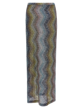 Пляжная одежда MISSONI Zigzag sarong skirt (MS26SH0ABC0065SMSNS) #