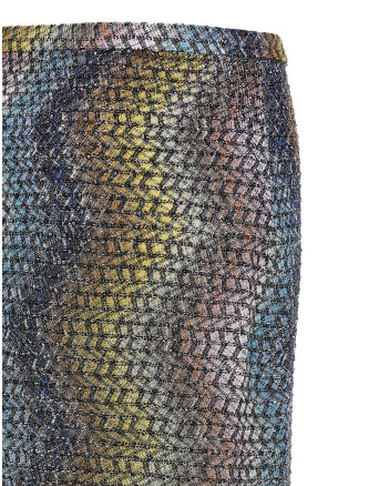 Пляжная одежда MISSONI Zigzag sarong skirt (MS26SH0ABC0065SMSNS) #