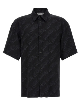 Рубашка, блузка BALENCIAGA Logo shirt