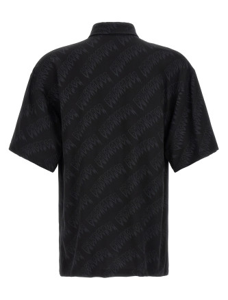 Рубашка, блузка BALENCIAGA Logo shirt (871407TUL021069) #