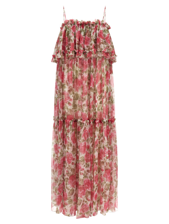 Макси CHLOÉ Silk muslin dress (CH26UR12427891Y) #1