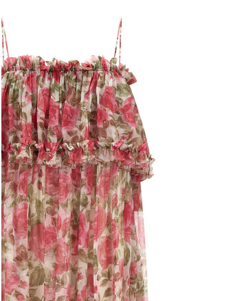 Макси CHLOÉ Silk muslin dress (CH26UR12427891Y) #