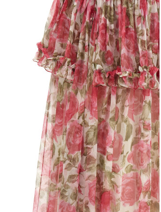 Макси CHLOÉ Silk muslin dress (CH26UR12427891Y) #