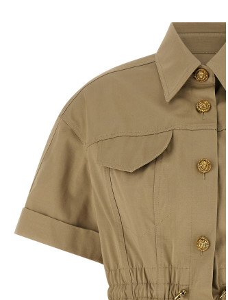 Мини BALMAIN Saharan dress (GF0R7480CG650TF) #