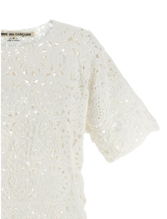 Футболка COMME DES GARÇONS Macramé T-shirt (GQN0141) #