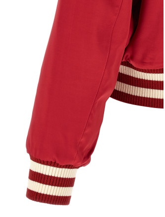 Куртка-бомбер SECOND/LAYER 'Aces Satin Club' (24001) #