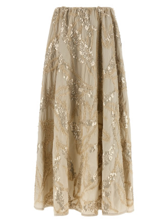 Мини BRUNELLO CUCINELLI 'Dazzling Seabed Embroidery'