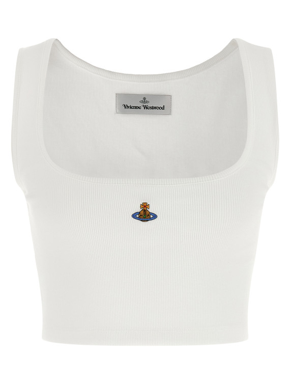 Повседневный топ VIVIENNE WESTWOOD 'Cropped Rib' (1G010011J009CA401) #1