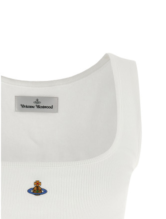 Повседневный топ VIVIENNE WESTWOOD 'Cropped Rib' (1G010011J009CA401) #