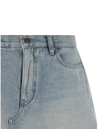 Бермуды, шорты BALENCIAGA Japanese twill skort (872186TDW144200) #