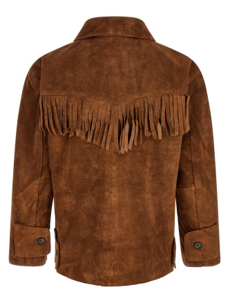 Кожаная куртка FOUND 'Western' (FOSS26JA07323C737) #