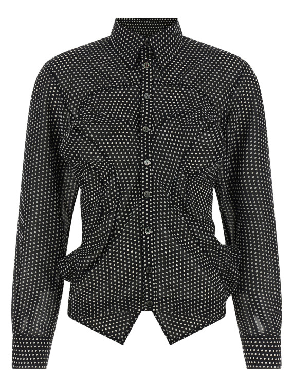 Рубашка, блузка JUNYA WATANABE Polka dot shirt (JQB0011) #1