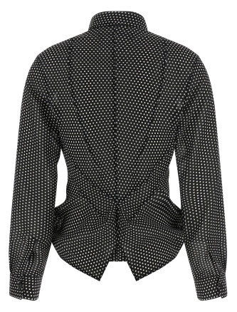 Рубашка, блузка JUNYA WATANABE Polka dot shirt (JQB0011) #