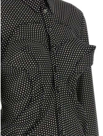Рубашка, блузка JUNYA WATANABE Polka dot shirt (JQB0011) #