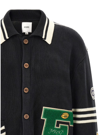 Свитер, кардиган FOUND 'Fin Varsity' (FOSS26CA010120027) #