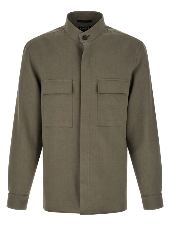 Рубашка, блузка ZEGNA 'Oasi lino' (UHV71A3SOT54252) #1