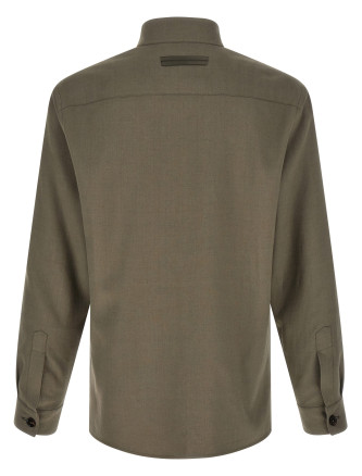 Рубашка, блузка ZEGNA 'Oasi lino' (UHV71A3SOT54252) #