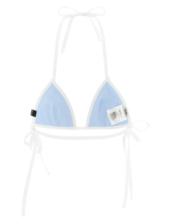 Пляжная одежда MIU Poplin bikini top (MCX355SOOO19SFF061M) #