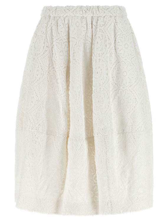 Миди COMME DES GARÇONS Macramé skirt (GQS0161) #1
