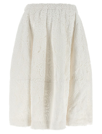 Миди COMME DES GARÇONS Macramé skirt (GQS0161) #