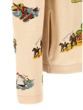 Свитер, кардиган BODE 'Beaded Camp' (MRS26KT020MULTI) #