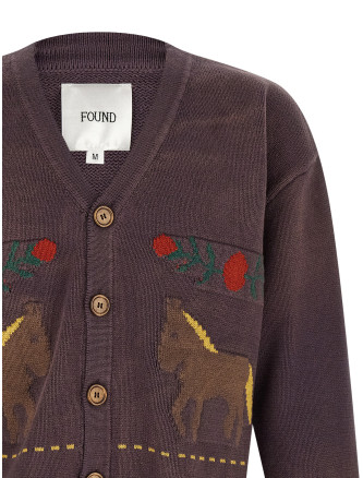 Свитер, кардиган FOUND 'Horse' (FOSS26CA043106342) #