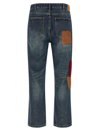 Джинсы FOUND 'Patchwork' (FOSS26DP050126327) #