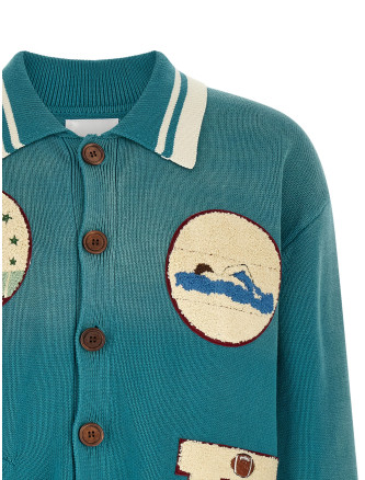 Свитер, кардиган FOUND 'Fin Varsity' (FOSS26CA010126339) #